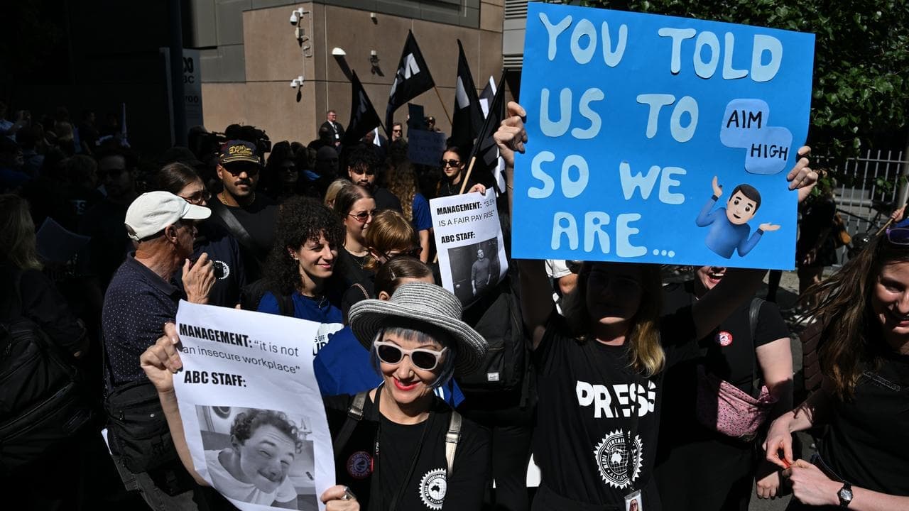 'Fight will continue': ABC staff broadcast jobs warning