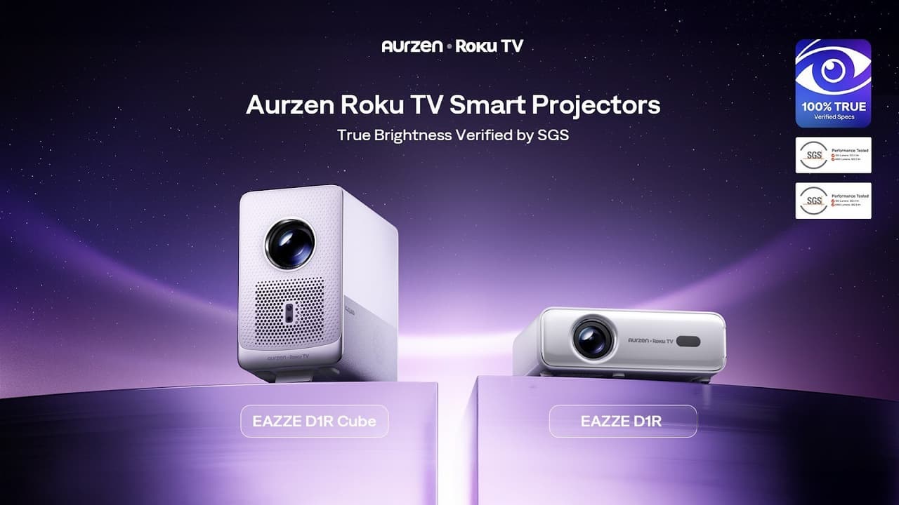 Aurzen Announces Big Spring Sale for Aurzen Roku TV Smart Projectors
