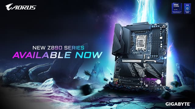 GIGABYTE Z890 AORUS ELITE DUO X Now Available Featuring CQDIMM Leading Z890 Plus Series