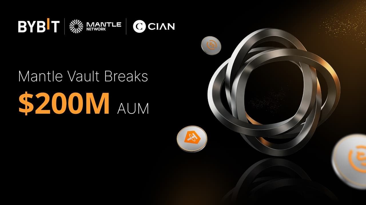 Another Month, Another Milestone: Bybit Earn's Mantle Vault More than Doubles AUM in First Quarter of 2026