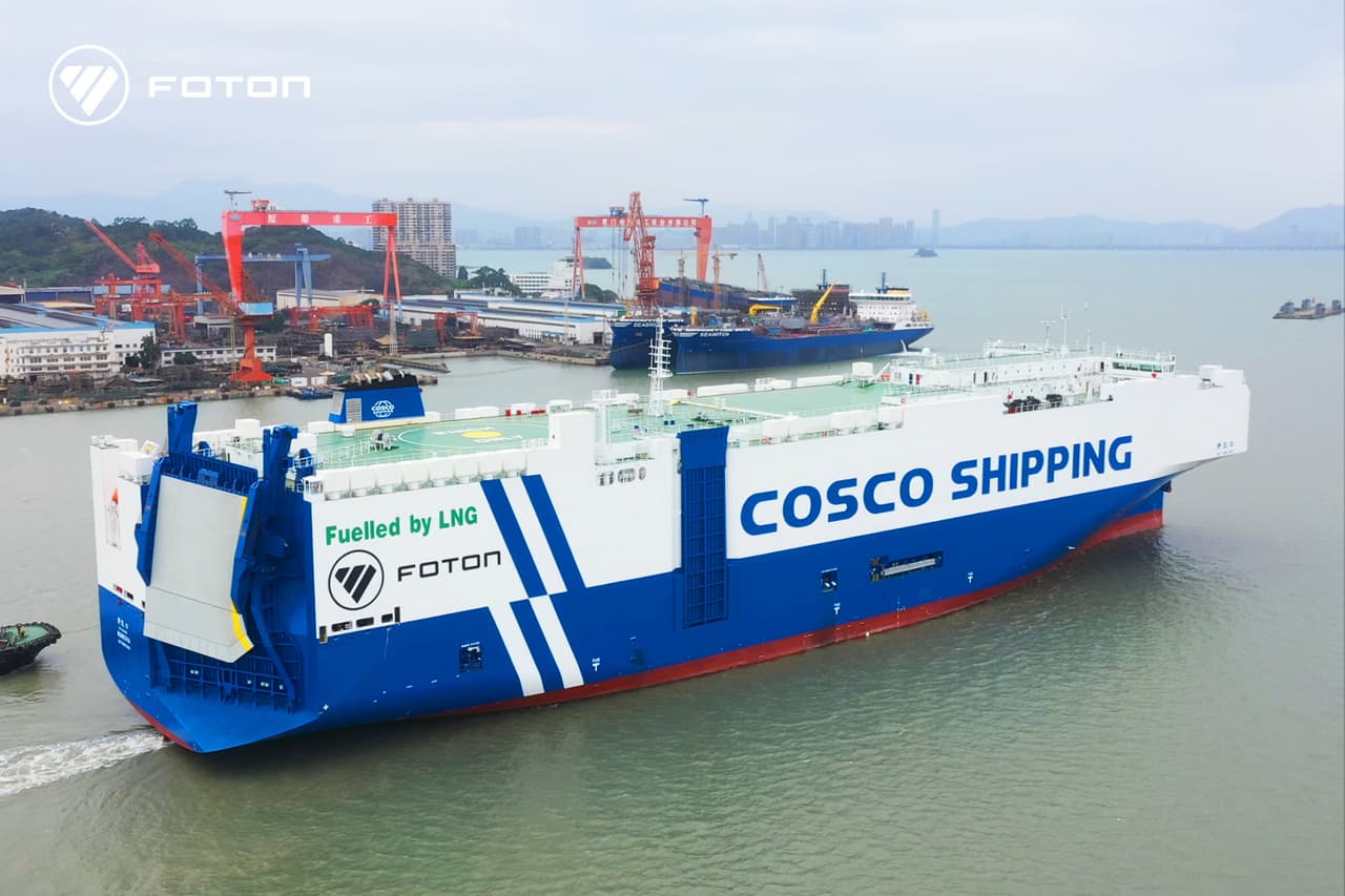 New "Automaker + Shipping" Integration Model! FOTON Motor & COSCO SHIPPING Special Transport Joint Venture Officially Launched