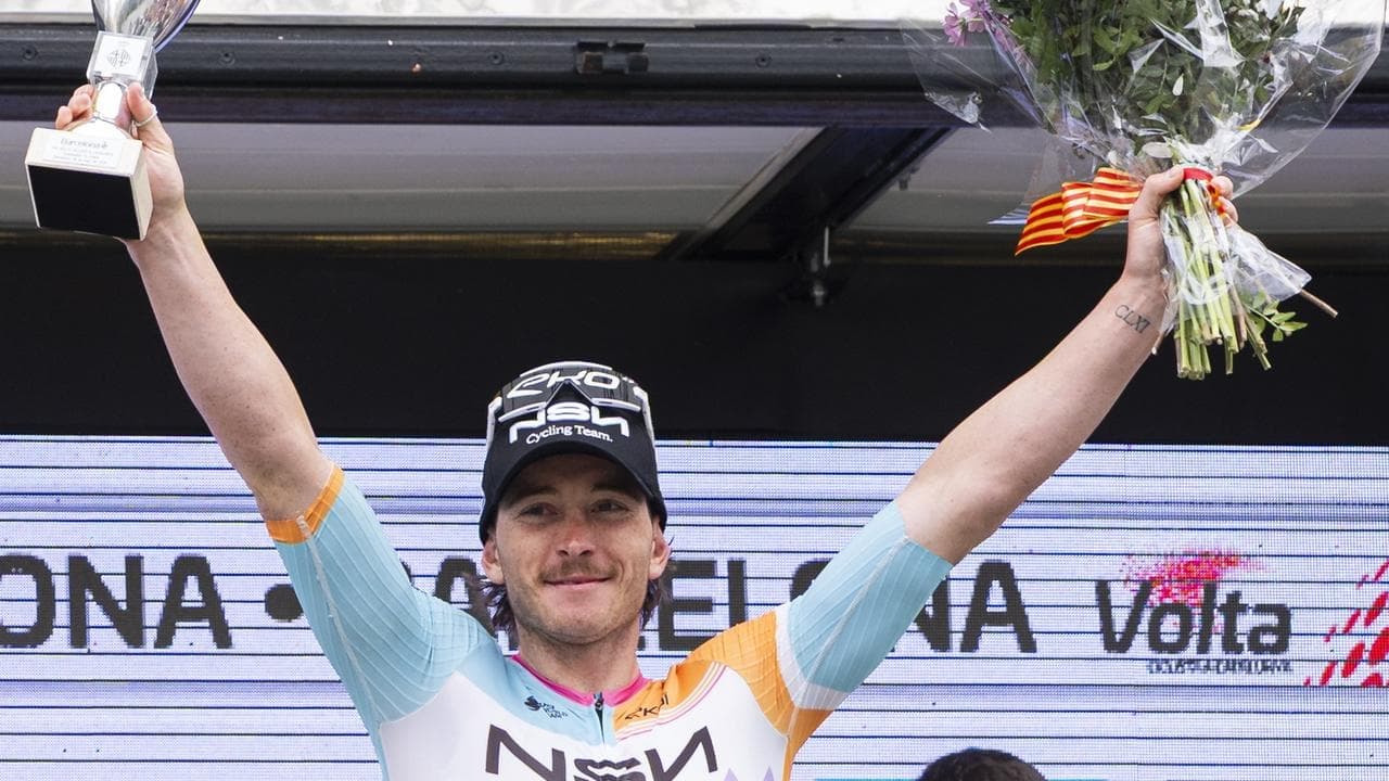 Aussie cyclist earns breakthrough win for soccer legend