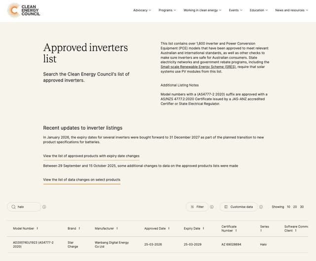 StarCharge Energy Oceania Brings V2G Closer to Mainstream with CEC-Listed Halo 7.4kW