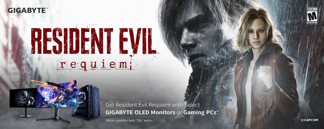 GIGABYTE Collaborates with CAPCOM for Resident Evil™ Requiem Bundle in Australia and New Zealand