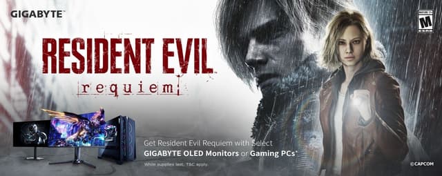 GIGABYTE Collaborates with CAPCOM for Resident Evil™ Requiem Bundle in Australia and New Zealand