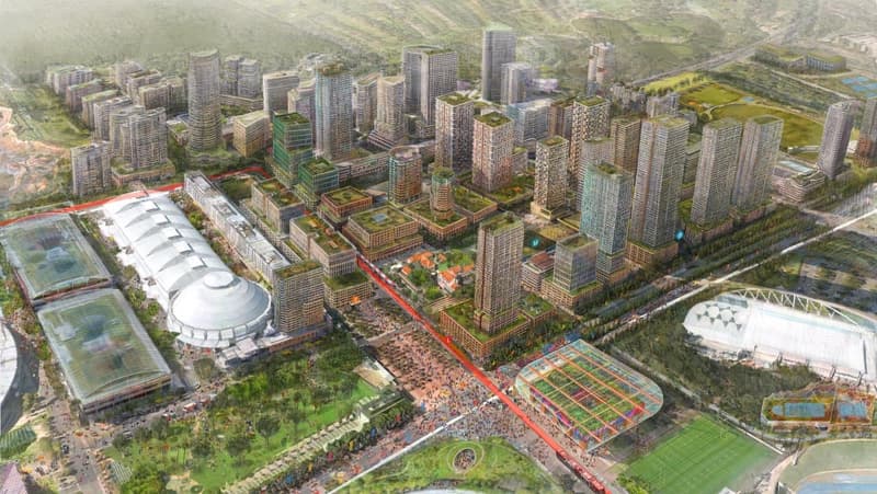 Schooling shortfall at Olympic venue's housing project