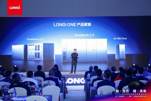 LONGi Unveils LONGi ONE, Ushering in a New Era of Integrated Solar-Plus-Storage Systems