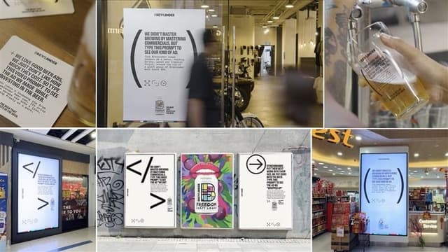 THIS BEER BRAND DIDN'T FILM COMMERCIALS, IT PRINTED THEM