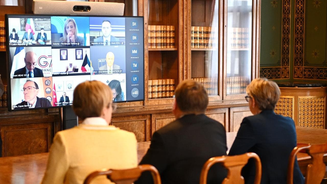 UK and allies discuss reopening Strait of Hormuz