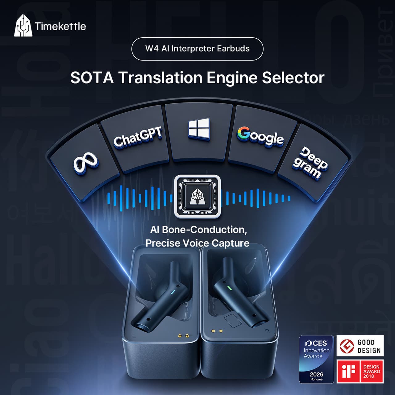 Timekettle Debuts at GITEX Asia 2026 with Award-Winning W4 AI Interpreter Earbuds