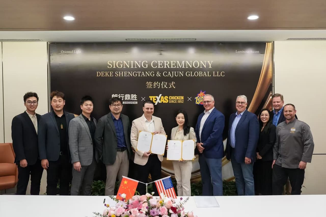 Church's Texas Chicken® and Texas Chicken™ Enter China with Landmark 600-Restaurant Agreement