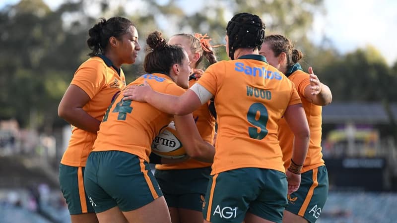 Australian women's rugby team caught in US tornado