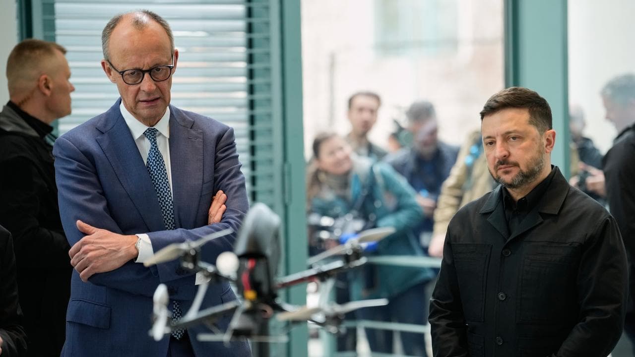 Ukraine and Germany to team up to boost drone defences