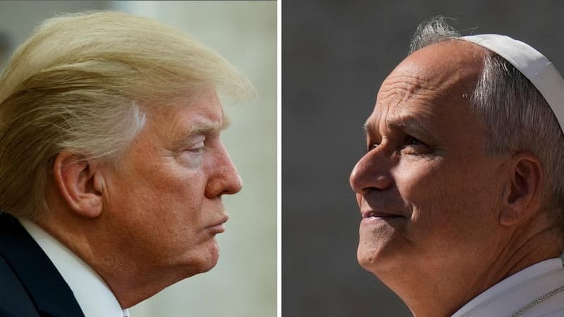 Trump posts image of him and Jesus, Pope feud continues