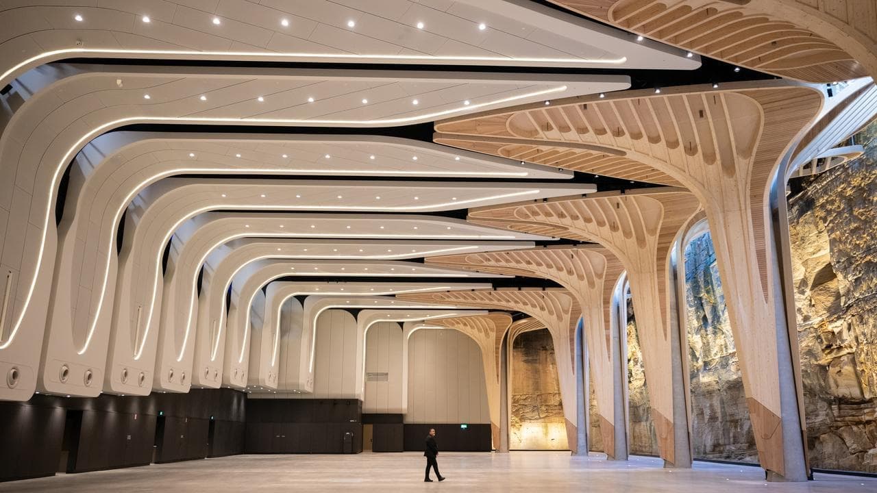 Vast arts space endures delays, shelving, grumpy locals