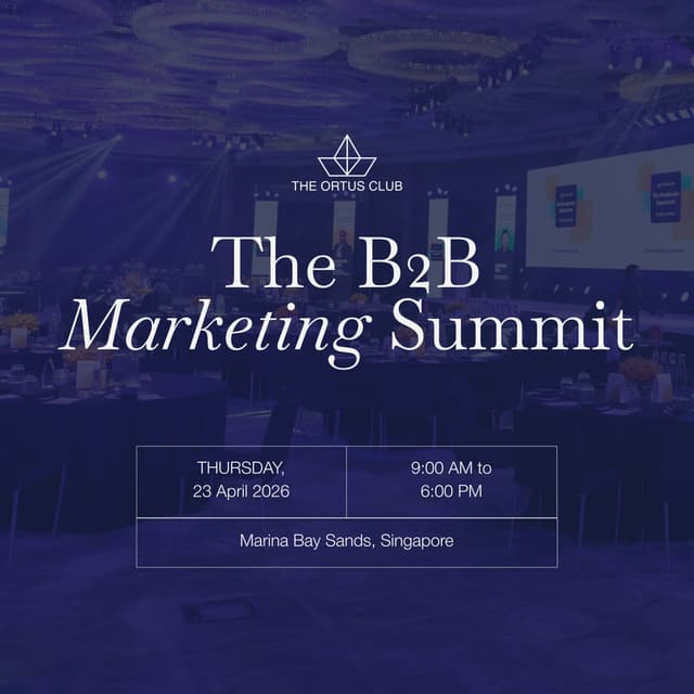 Is AI Redefining the Structure of Marketing Teams? SailPoint and The Ortus Club Examine the Future of Work at Singapore Summit
