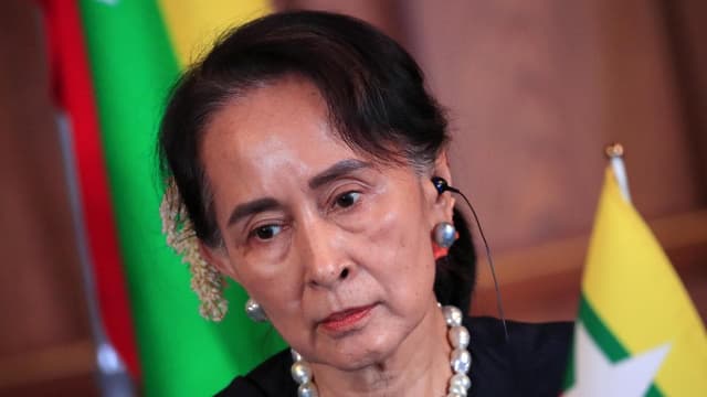 Myanmar cuts ex-leader Aung San Suu Kyi's sentence