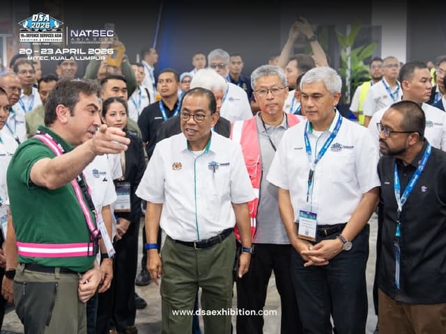 MALAYSIA'S MINISTER OF DEFENCE ENGAGES WITH MEDIA REPRESENTATIVES DURING FINAL PREPARATION INSPECTIONS FOR THE DSA & NATSEC ASIA 2026 EXHIBITION