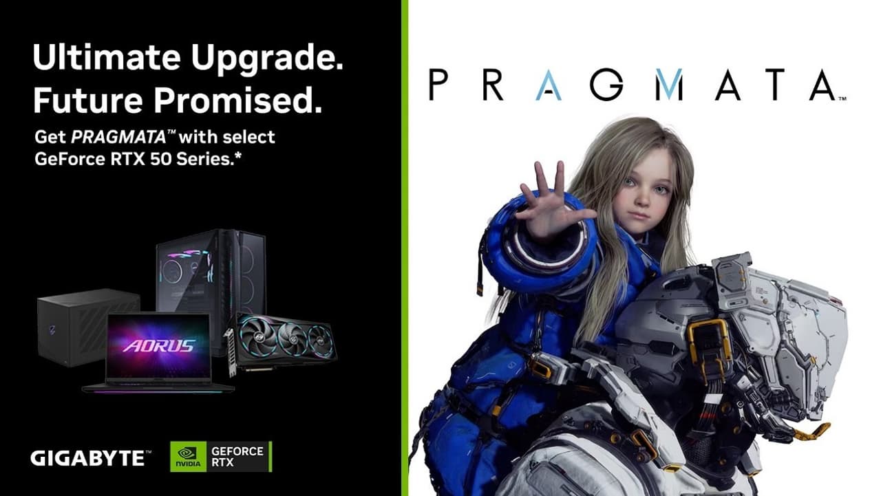 GIGABYTE Collaborates with NVIDIA® on GeForce RTX™ 50 Series and PRAGMATA™ Bundle