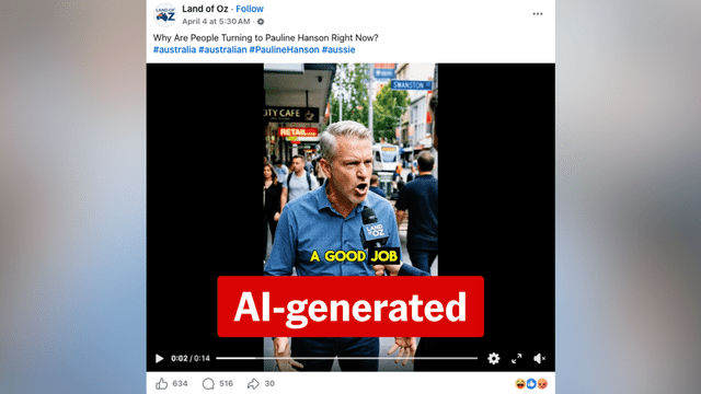 AI errors reveal fake 'vox pop' interviews
