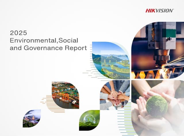Hikvision releases 2025 ESG Report, advancing sustainability through 'Tech for Good'