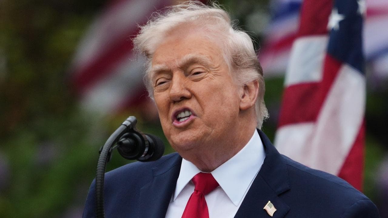 Iran in 'state of collapse', want strait opened: Trump