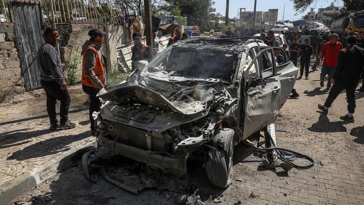 Five killed in Israeli strikes on Gaza Strip: medics