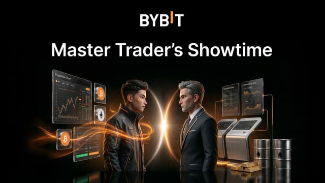 Bybit Launches "Master Trader's Showtime: TradFi vs Crypto" Tournament With 200,000 USDT Prize Pool