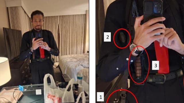 US WHCA shooting suspect took photo with knife: police