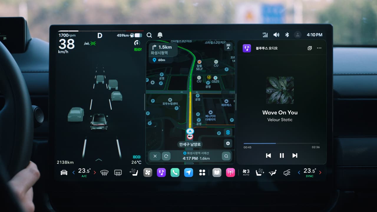 Hyundai Motor Group Redefines In-Vehicle Experience with 'Pleos Connect' Next-Generation Infotainment System