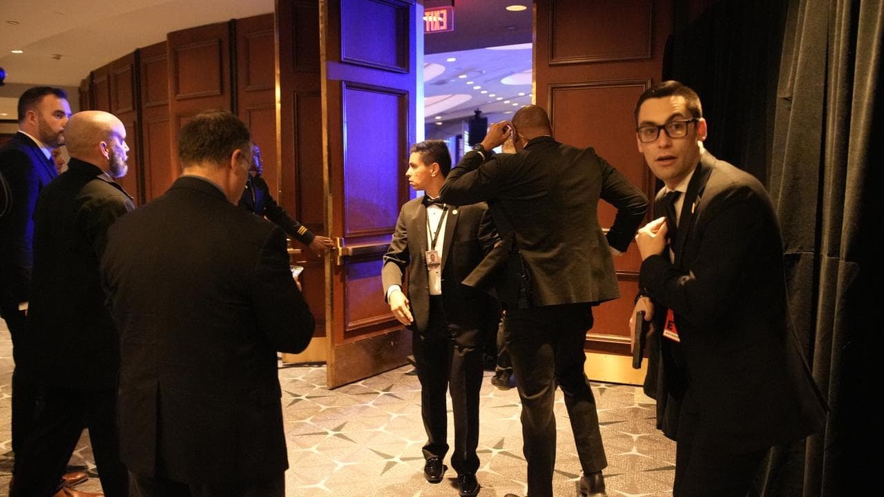 Video released of correspondents' dinner shooting