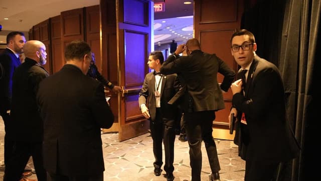 Video released of correspondents' dinner shooting