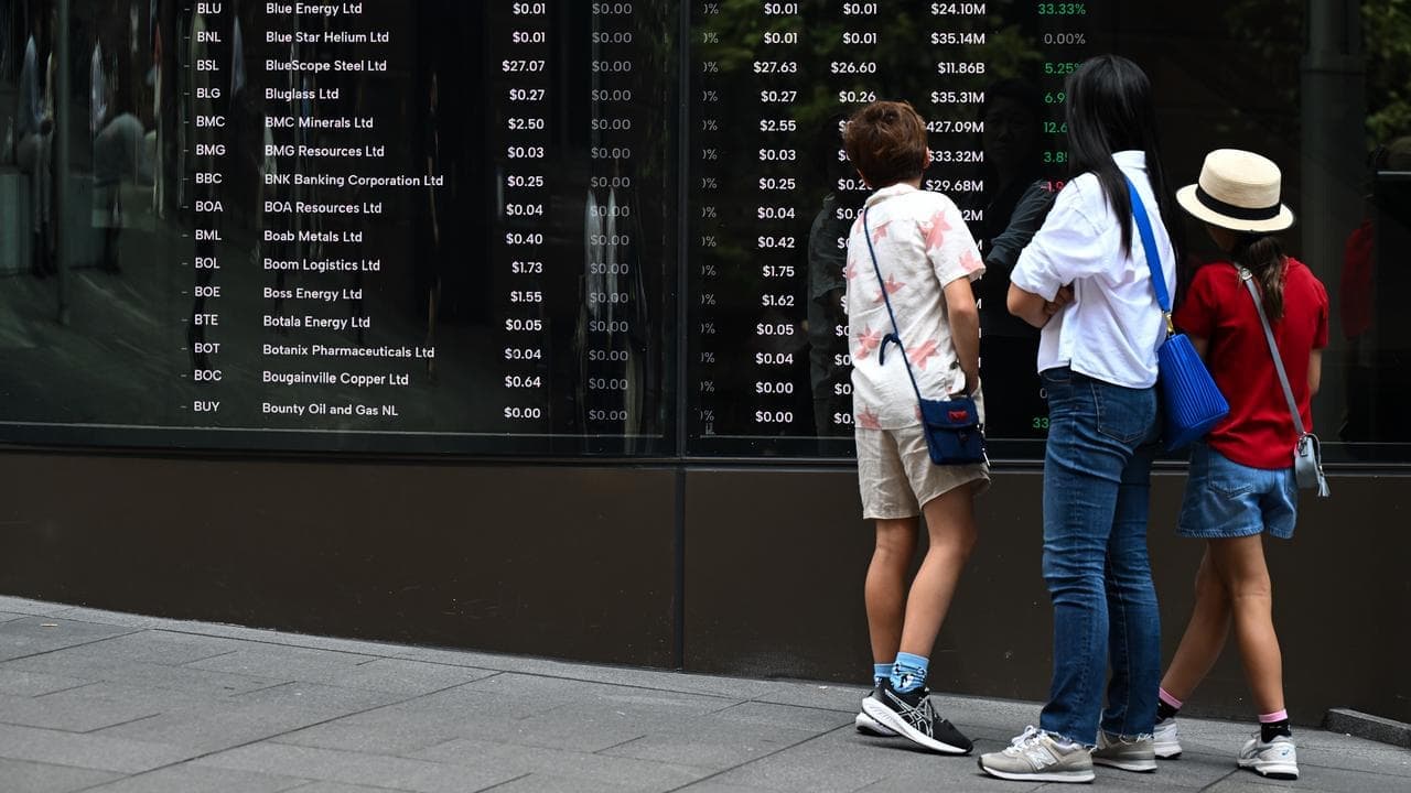 Australian shares snap eight-session run of losses