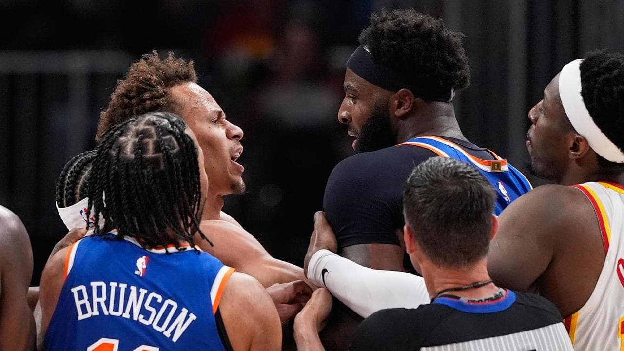 Daniels ejected as Hawks' NBA hopes come crashing down