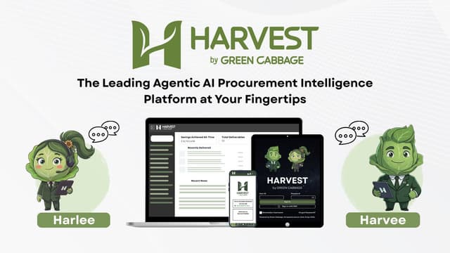 Green Cabbage Launches 'Harvest,' the Leading Agentic AI Platform to Drive Faster Decisions, Better Deals, and Smarter Spend