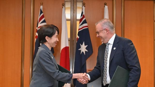 Australia turns to Japan to help soften 'global shocks'