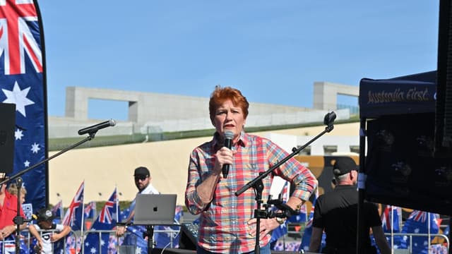 Pauline Hanson is considering a shock political move