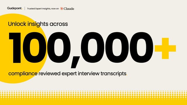 Guidepoint Launches MCP on Claude, Embedding Trusted Expert Insights into AI-Powered Research Workflows