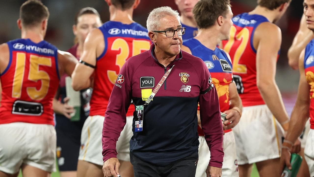 Brisbane Lions' frosty response to whiteboard leak