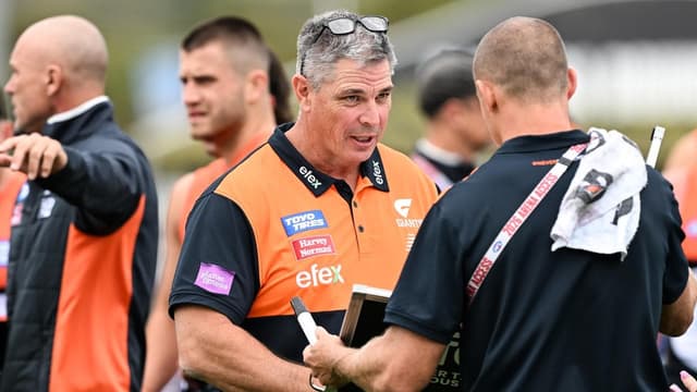 'That's what we explore': Giants coach on name change