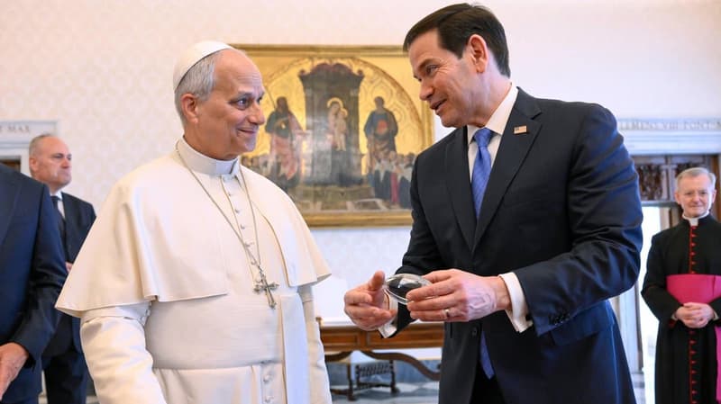 Rubio meets Pope Leo amid tensions with Trump