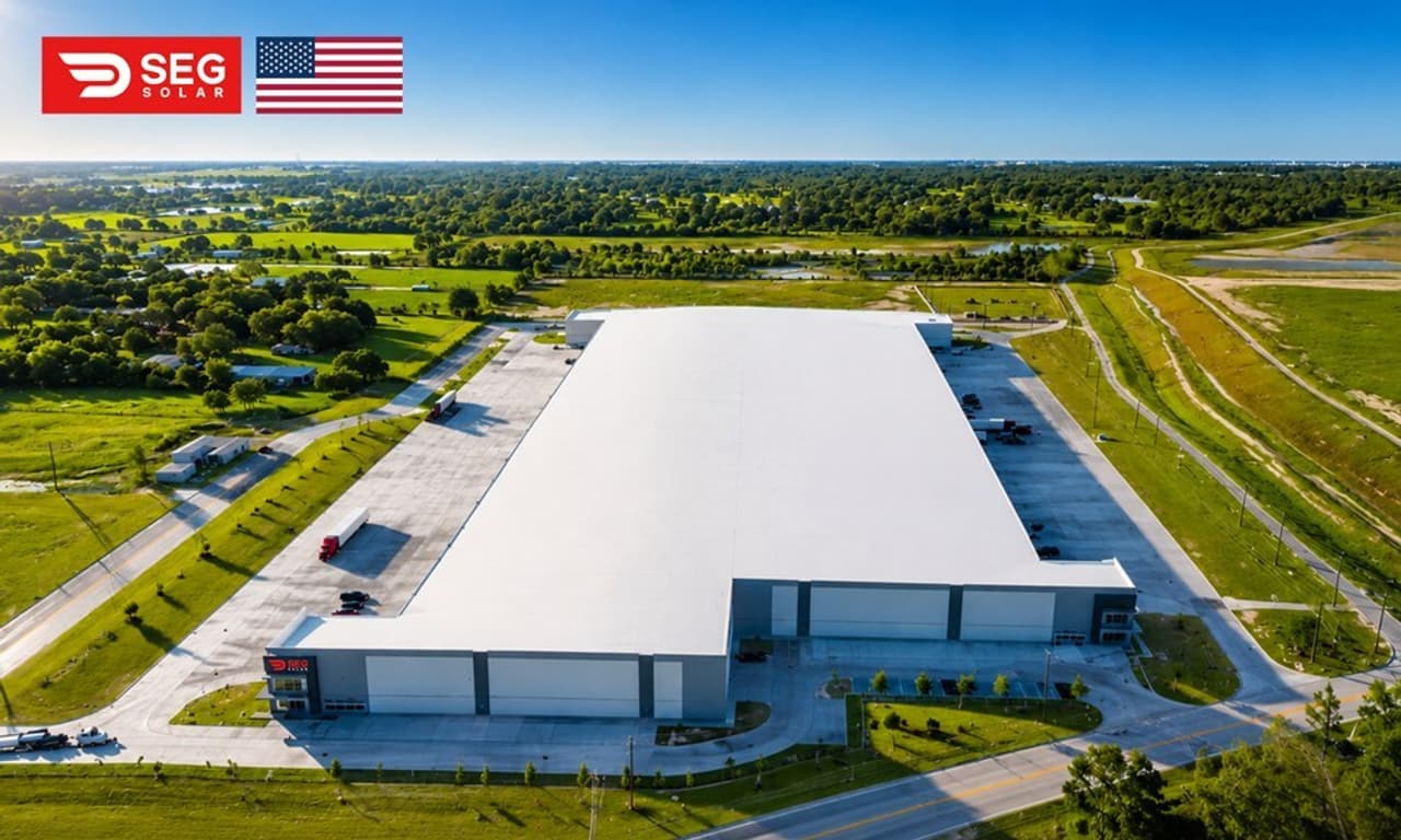 SEG Solar Announces New US 4 GW Solar Module Factory