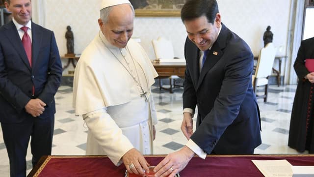Pope and Rubio commit to stronger ties, Vatican says