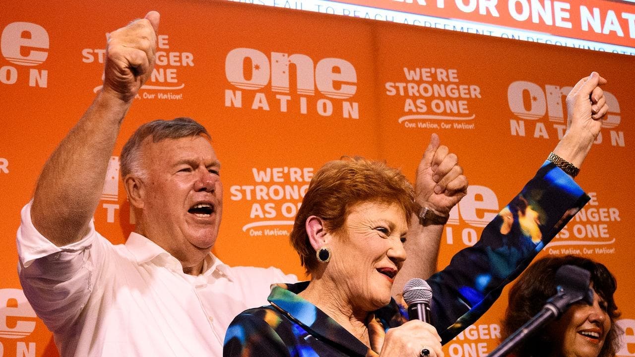'No more tests': One Nation basks in by-election bliss