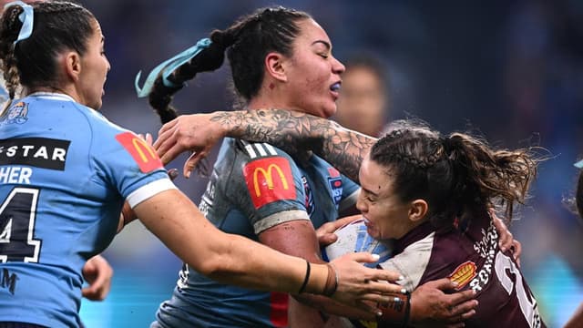 'Mum's always said': Blue happy to play Origin villain
