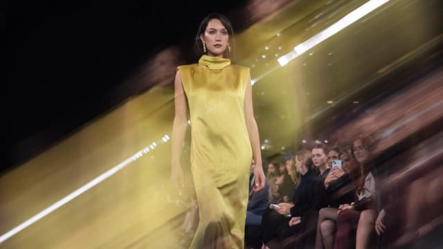 Fashion Week is drawing the well-dressed, rain or shine