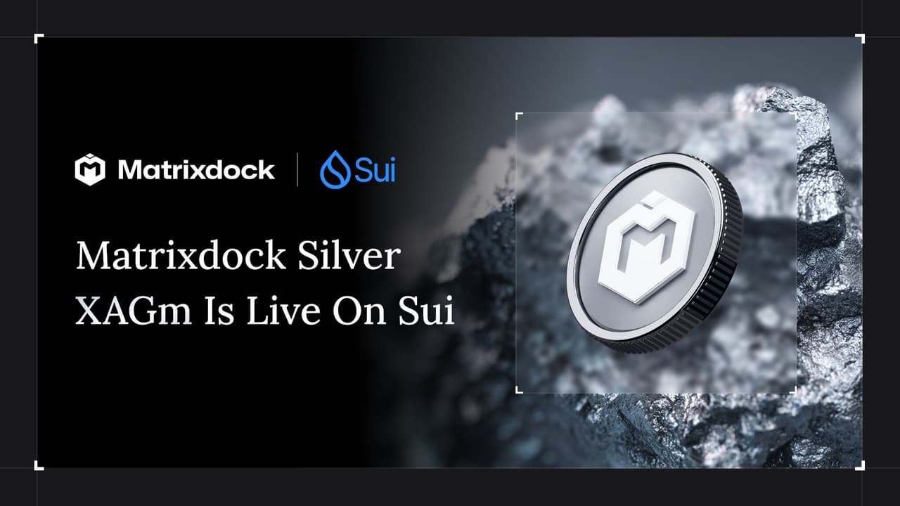 Matrixdock Expands Tokenized Silver (XAGm) to Sui, Enabling Institutional-Grade Access for On-Chain Finance