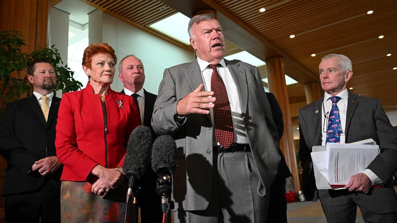 New One Nation MP reels at fiery Canberra baptism