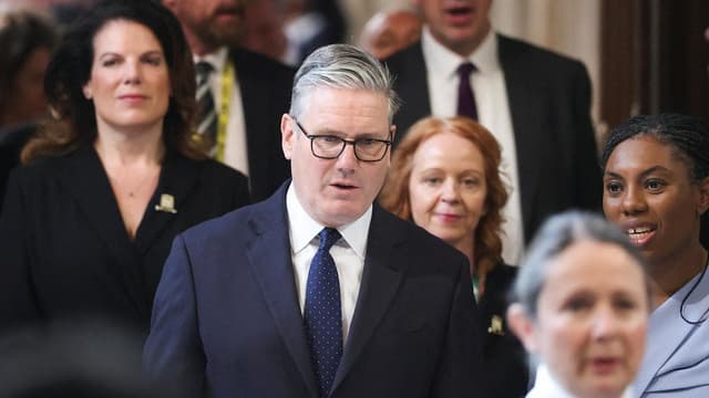 Rival's threat to Starmer overshadows King's Speech