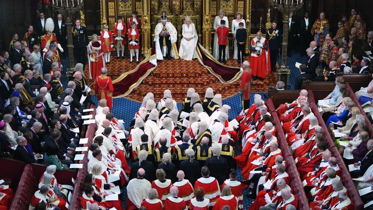 UK PM's leadership woes overshadow parliament's opening